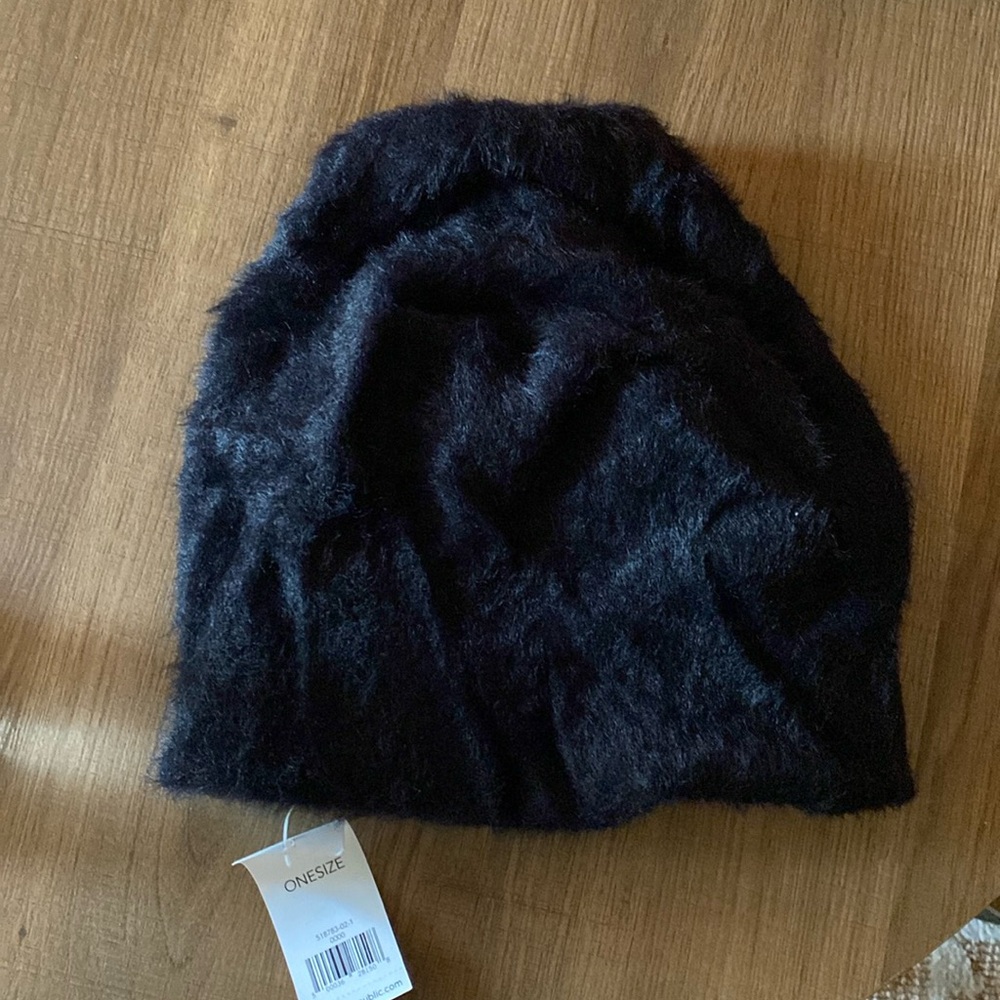 NWT Banana Republic Black Beanie